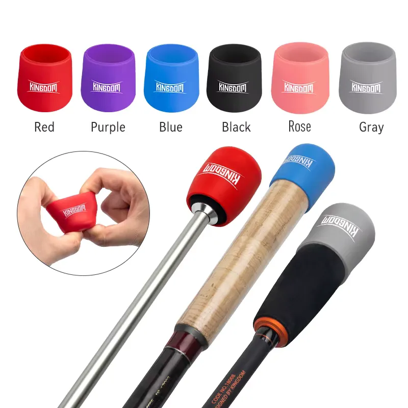 Kingdom Protetor de Vara de Pesca Silicone - Haste e Plug