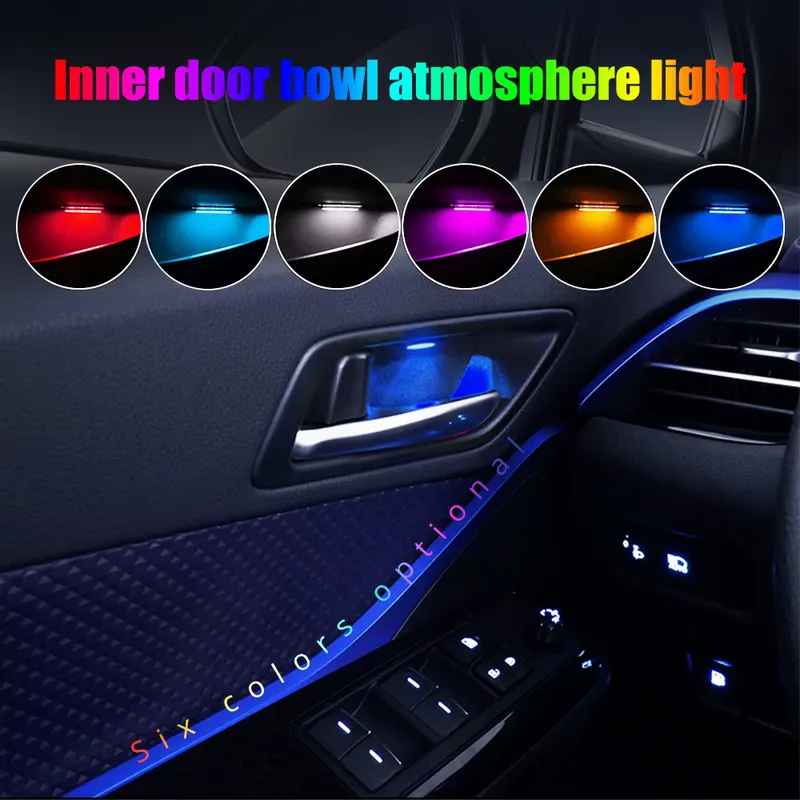 Fccemc Kit LED para Carro - Iluminação Interna 4 Peças