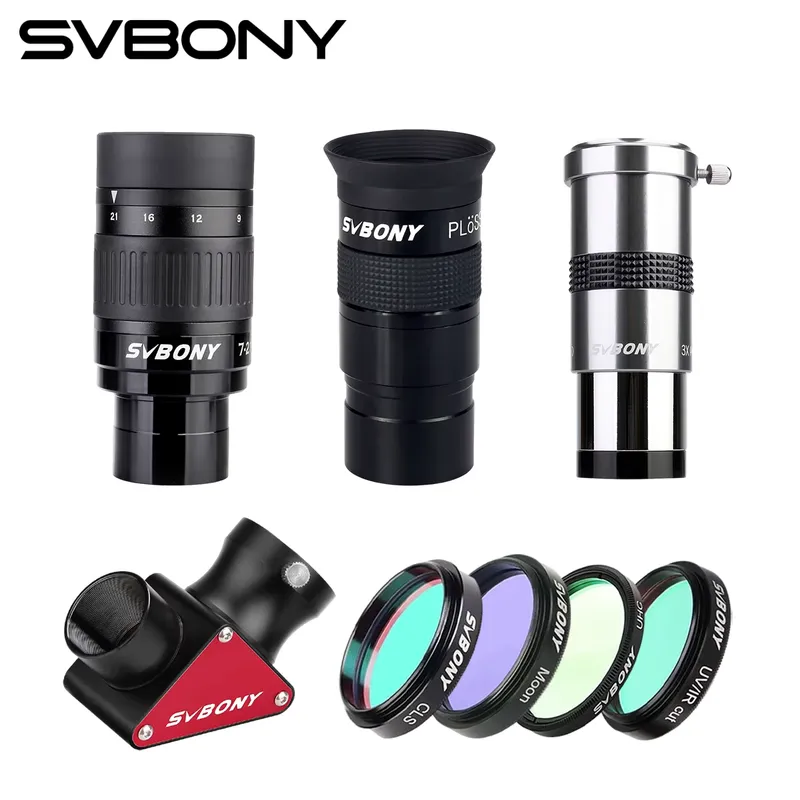 SVBONY Kit Observação Astronômica com Oculares e Acessórios