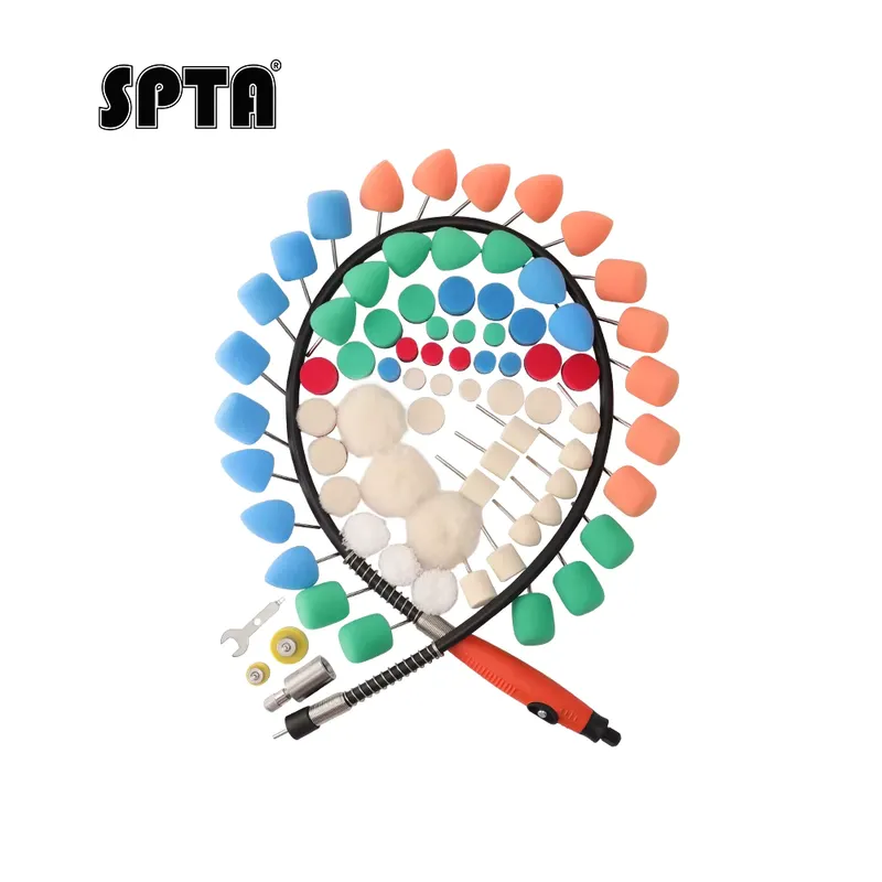 SPTA Kit Polimento Carro com Extensão e Almofadas