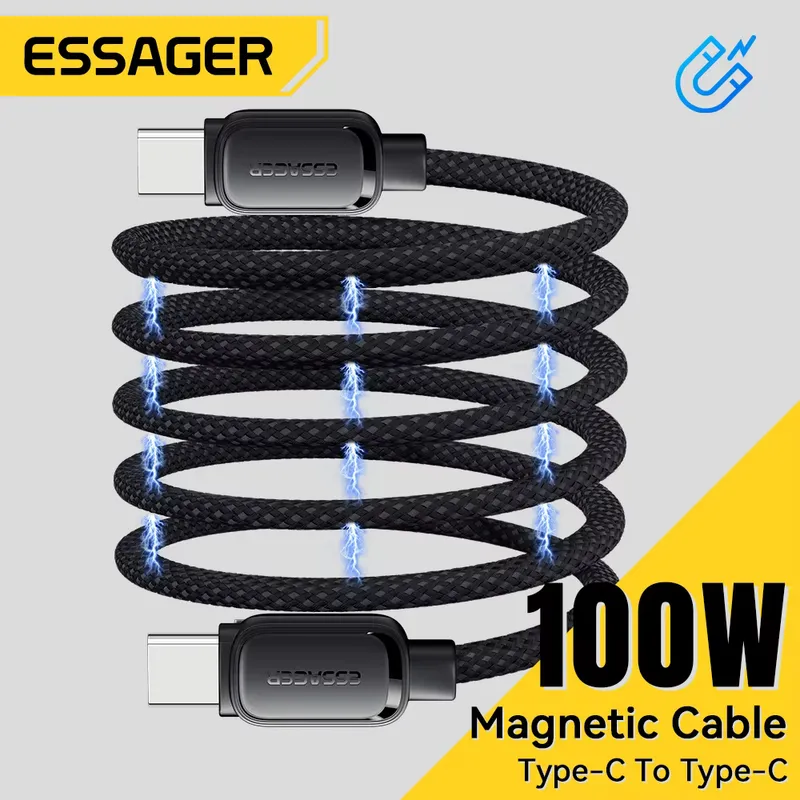 Lenovo Cabo USB-C PD 100W Magnético Anti Enrolamento