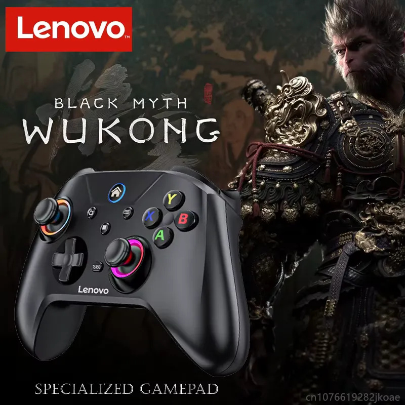 Lenovo Controle Bluetooth RGB Sem Fio para Switch, PC e Mobile