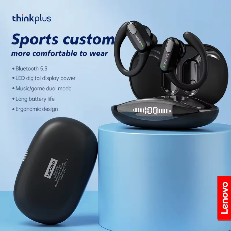 Lenovo XT80 Fones Bluetooth 5.3 Esportivos Sem Fio