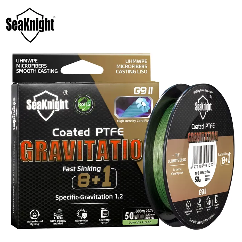 SeakNight Gravitação G9 II - Linha de Pesca 300m