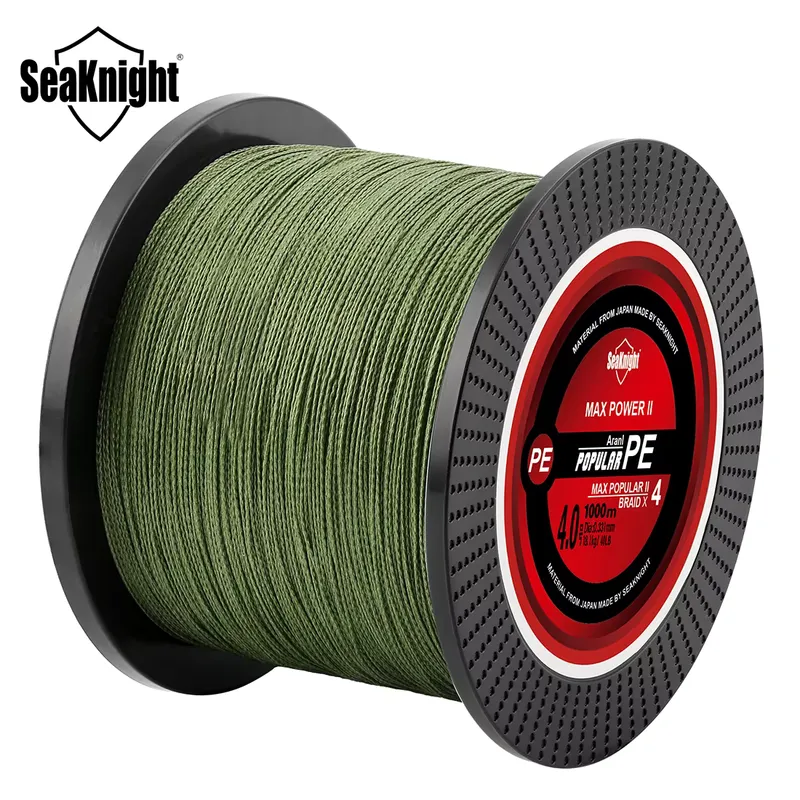 SeakNight TP 1000M Linha de Pesca Trançada 8-60LB