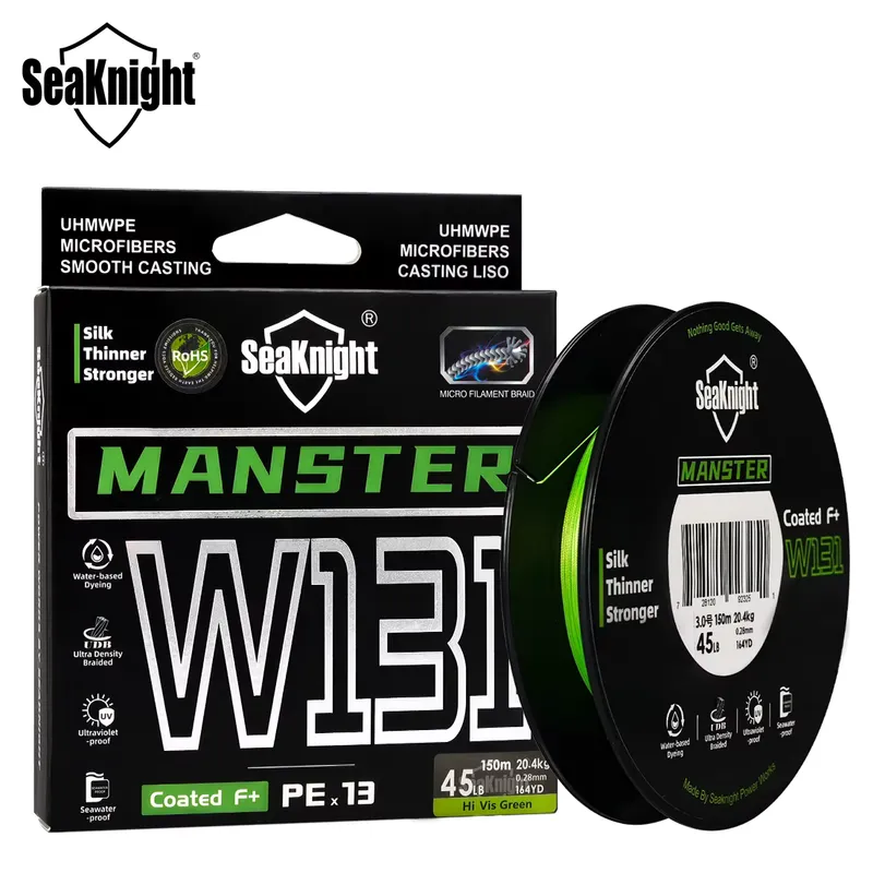 SeakNight W131 Linha de Pesca Trançada 13 Fios 150M
