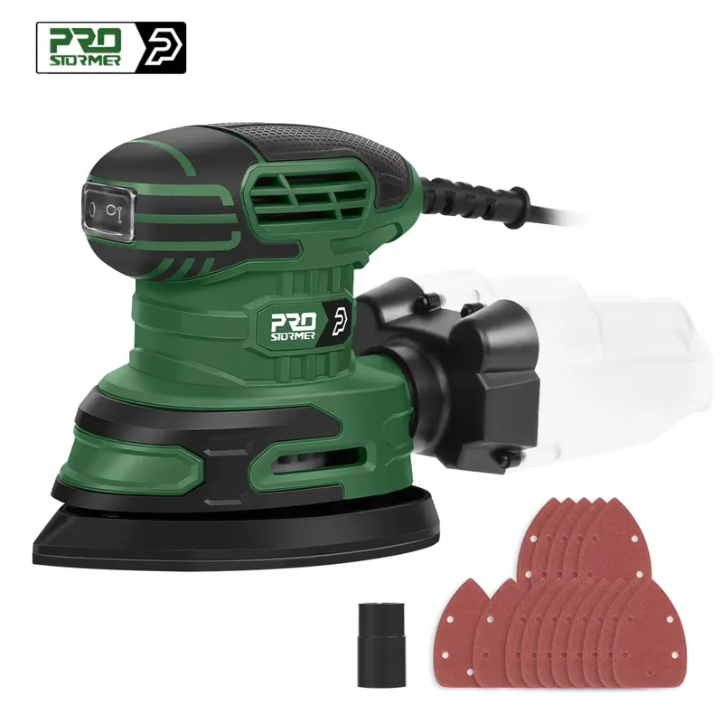 PROSTORMER Lixadeira Orbital 240W com Coleta de Poeira