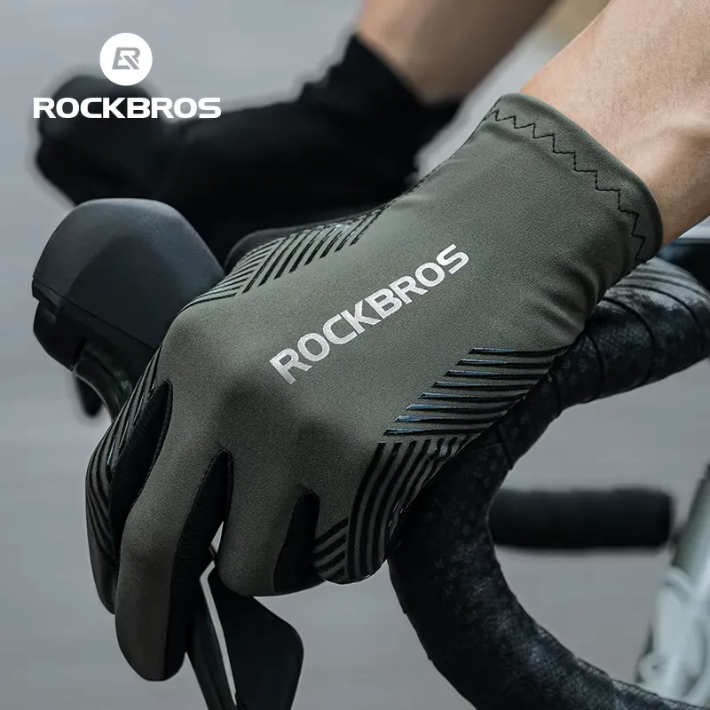 Rockbros Luvas de Ciclismo Respirável - MTB e Estrada