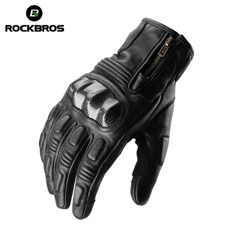 Rockbros Luvas de Ciclismo e Motocicleta com Toque