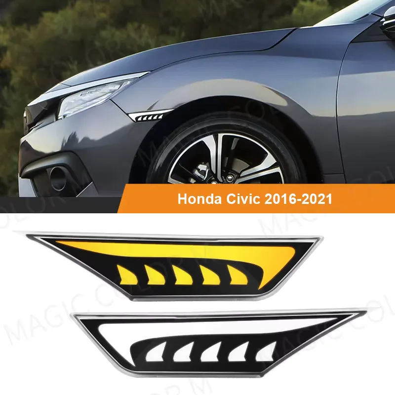 MAGIC COLORM Luz Lateral LED para Honda Civic 2016-2021
