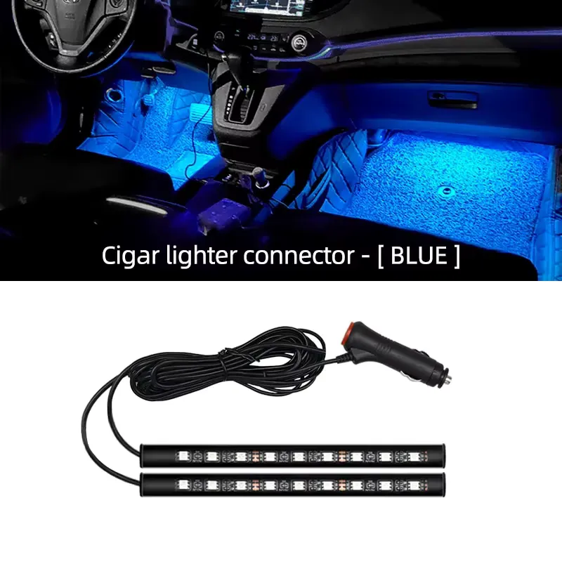 Fccemc Luz Neon LED Decorativa para Carro com USB