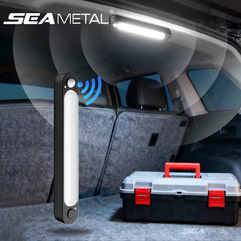 SEAMETAL Luz Sensorial Porta-Malas USB Recarregável