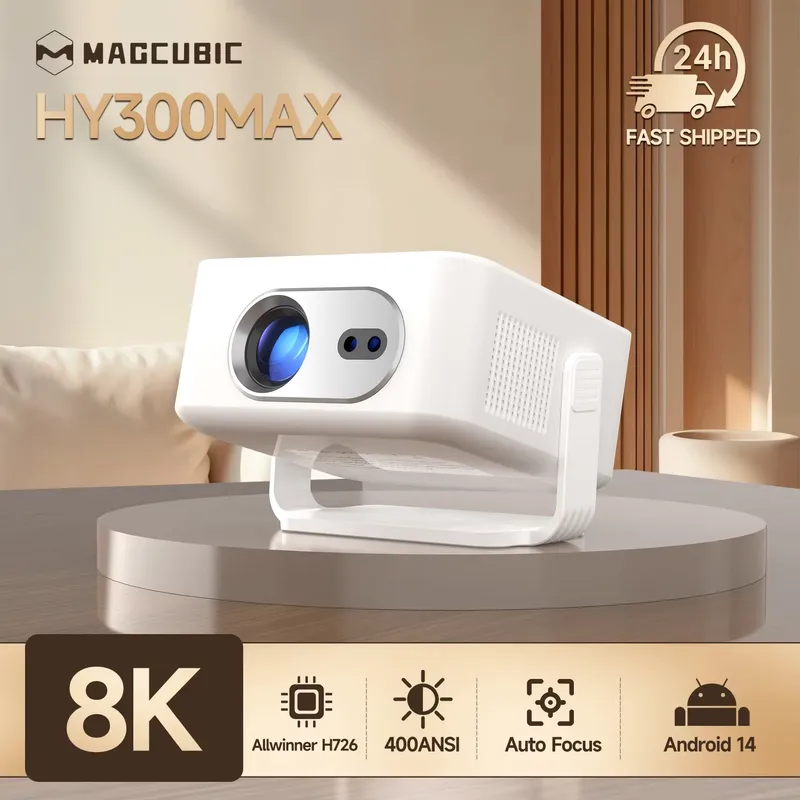Magcubic Projetor Portátil 4K com Foco Automático e WiFi6