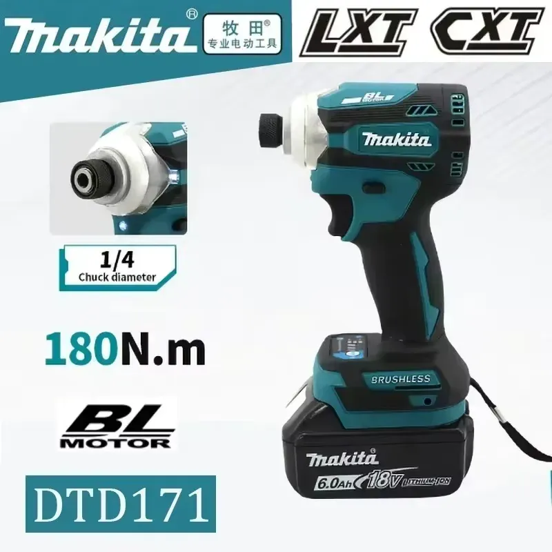 Makita Parafusadeira de Impacto 18V sem Escovas – Alta Torque