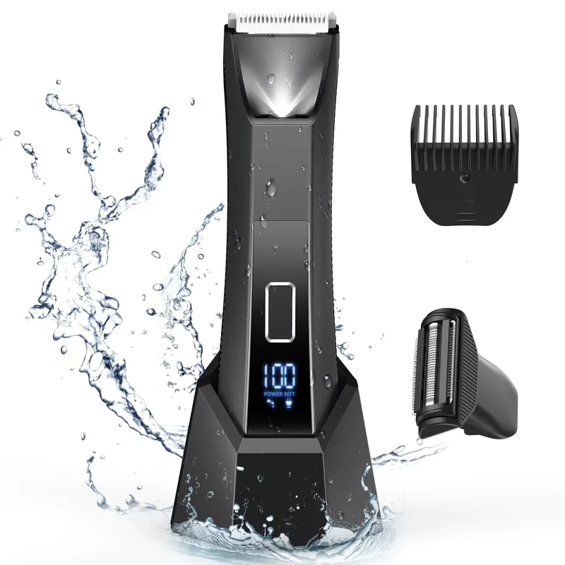 Manscape Trimmer Masculino - Navalha Elétrica Dupla IPX7