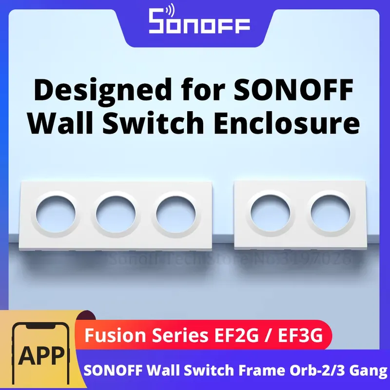 Sonoff Marco Interruptor Parede 2/3 Gang Fusion Orb