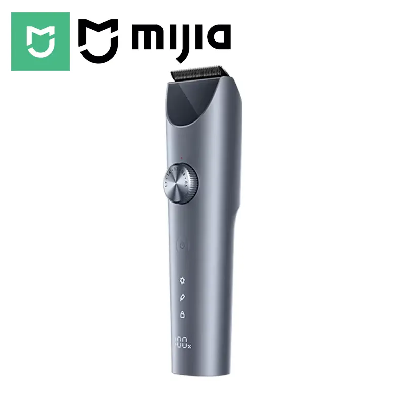 Mijia 2 - Máquina de Cortar Cabelo Profissional com Lâmina de Titânio