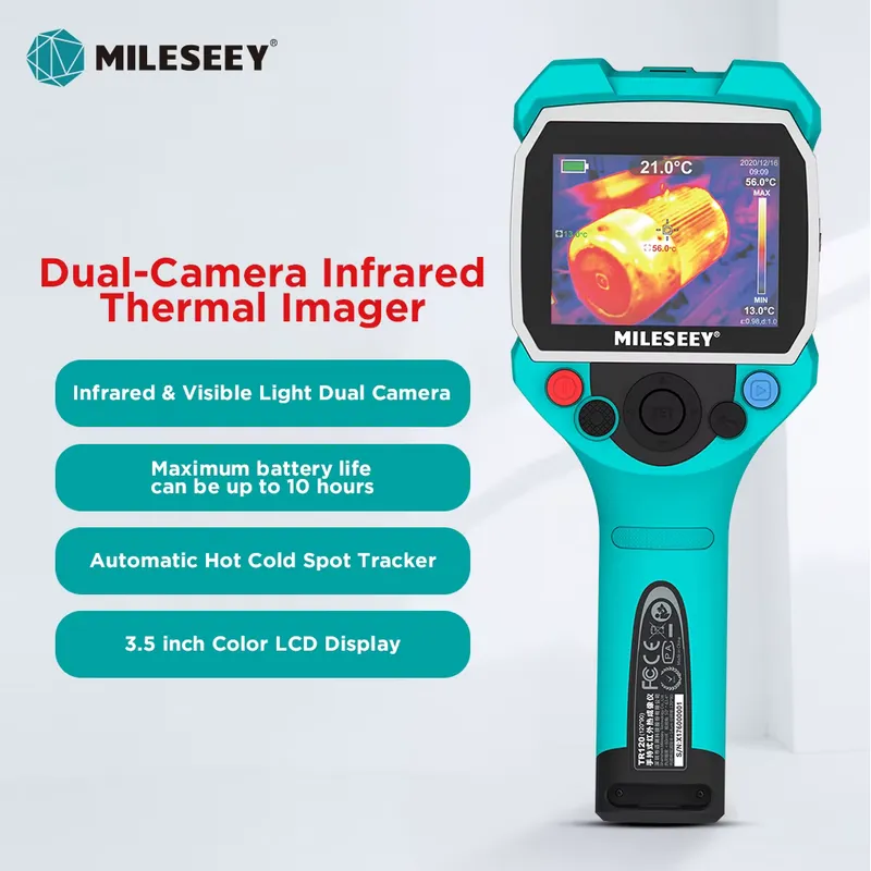 Mileseey TR120 Câmera Térmica Infravermelha Profissional