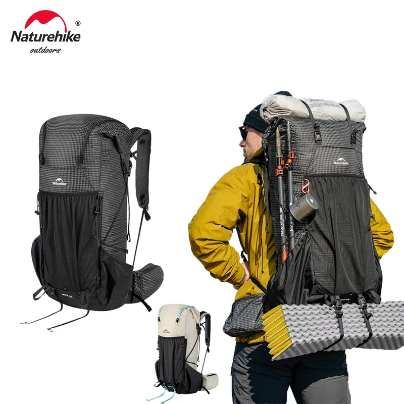 Naturehike Rock 2.0 - Mochila Caminhada 30L a 60L