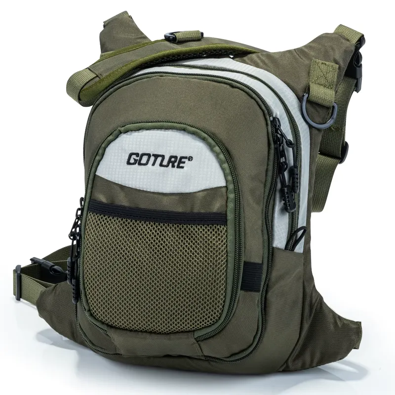 Goture Mochila de Pesca com Mosca Ultra Leve