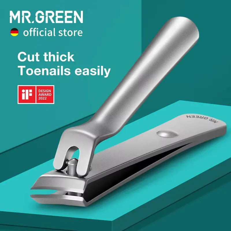 Mr.Green Cortador Profissional de Unhas com Lâmina Oblíqua