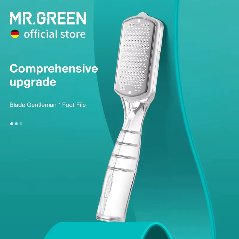Mr.Green Lixa de Pedicure Profissional – Aço Inoxidável