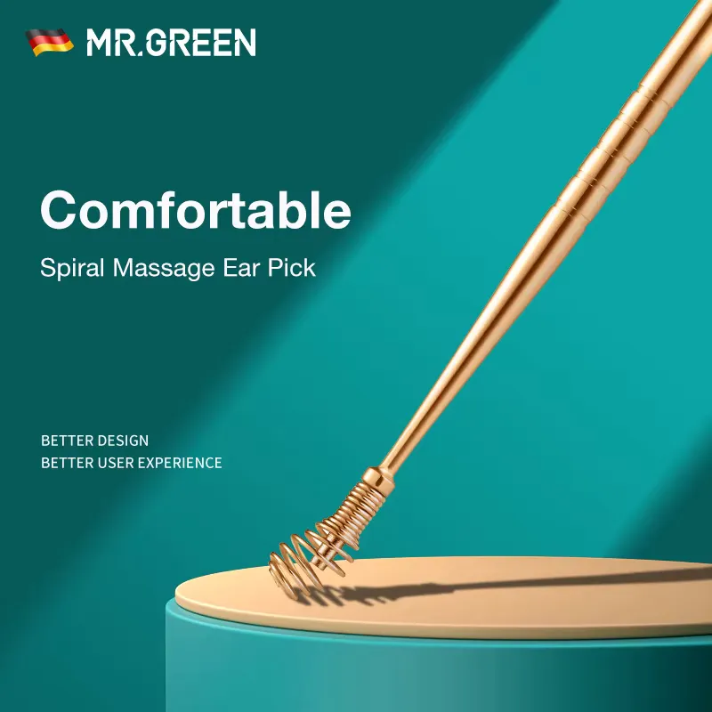 Mr.Green Removedor de Cera 360° – Espiral Flexível em Aço