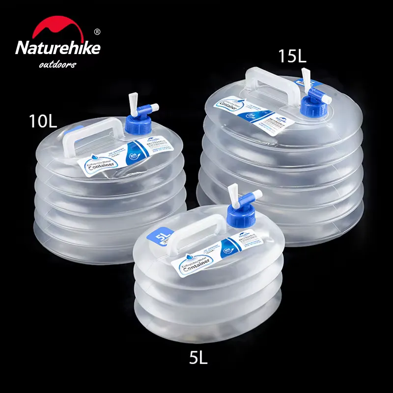 Naturehike Balde de Água Dobrável 10L