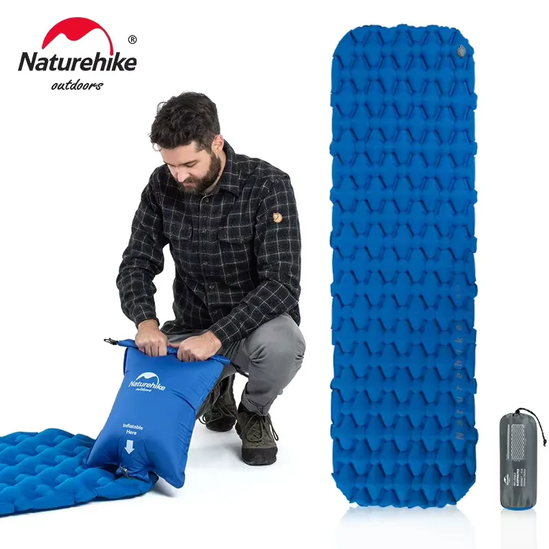 Naturehike Colchão Inflável Camping para Casal e Solteiro