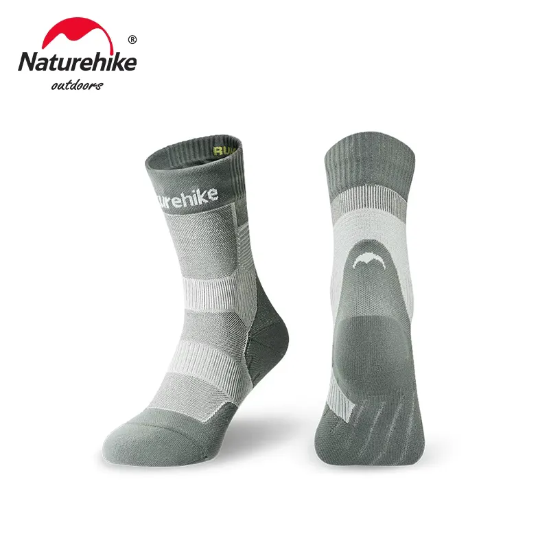 Naturehike Meias de Corrida Cano Médio Secagem Rápida
