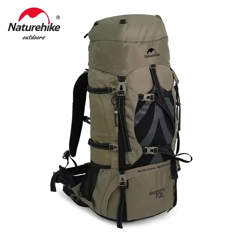 Naturehike Mochila 70L Plus 5L Profissional para Montanhismo