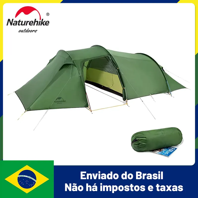 Naturehike Opalus Pro 2 3 4 Pessoas - Tenda Caminhada Ultraleve