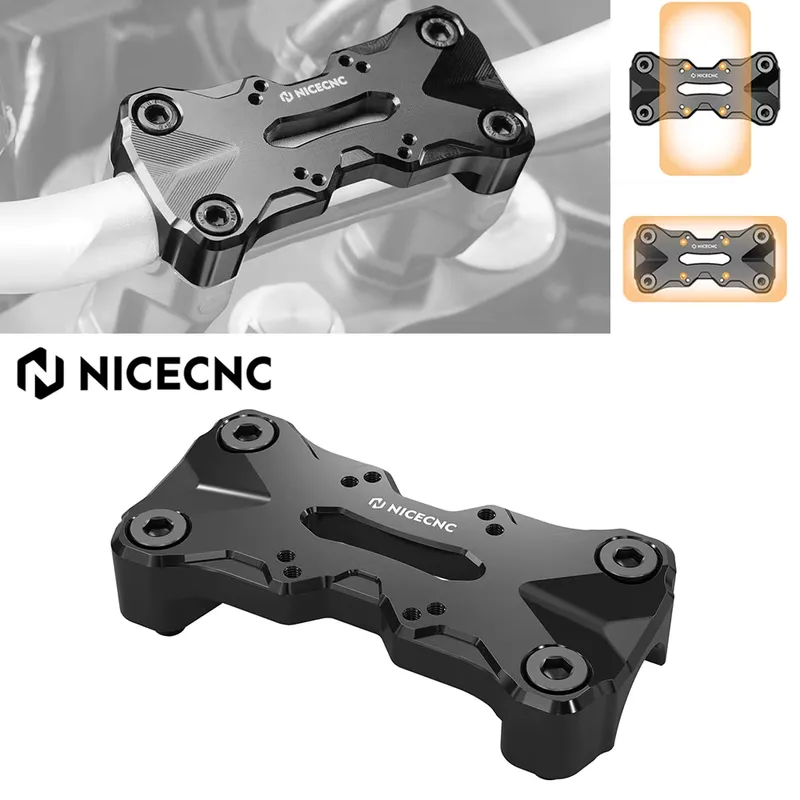 Nicecnc Guiador Braçadeira Superior Yamaha Tenere 700