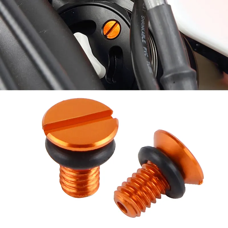 Nicecnc Parafuso Tampa Válvula Ar Garfo KTM EXC SX