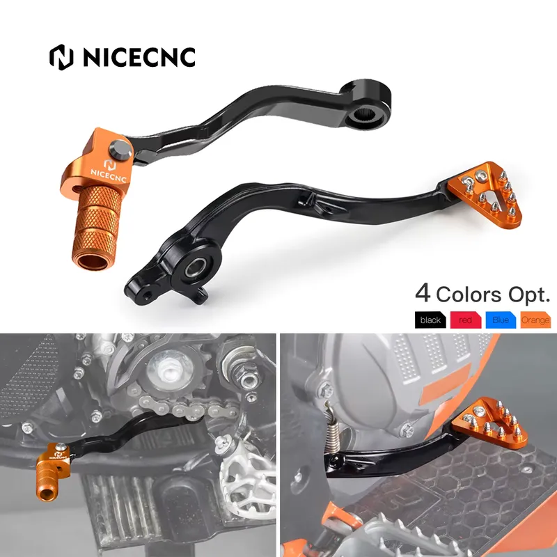 Nicecnc Pedal de Freio e Alavanca de Câmbio para KTM EXC