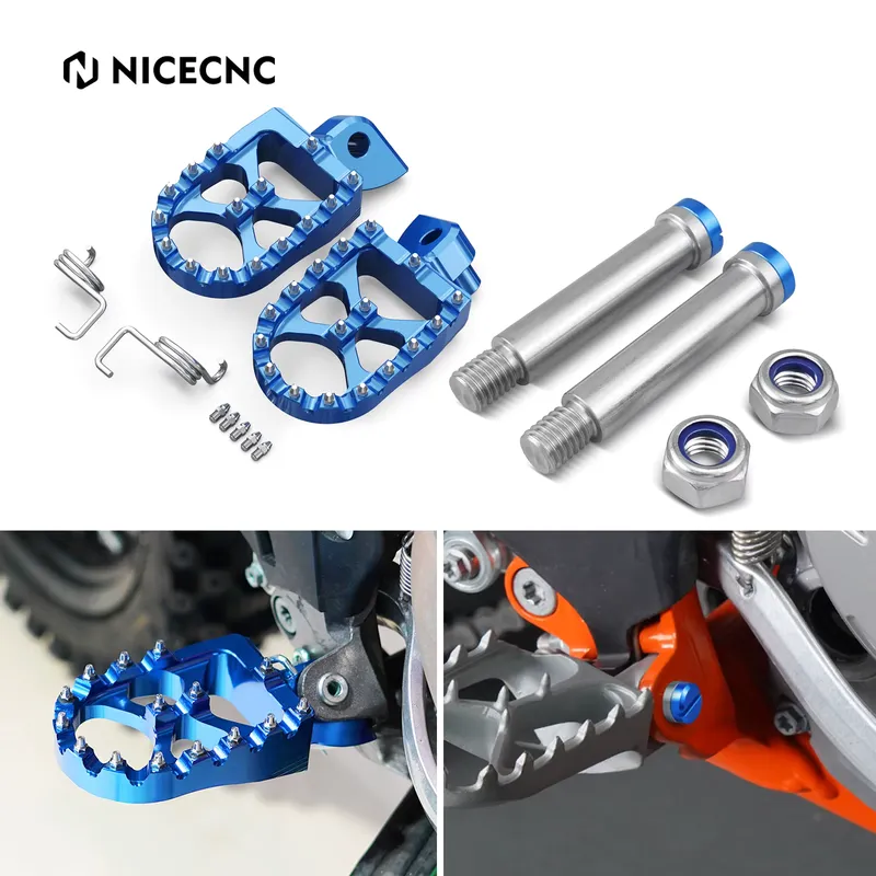 Nicecnc Pedaleiras para Yamaha YZ - 1998 a 2023