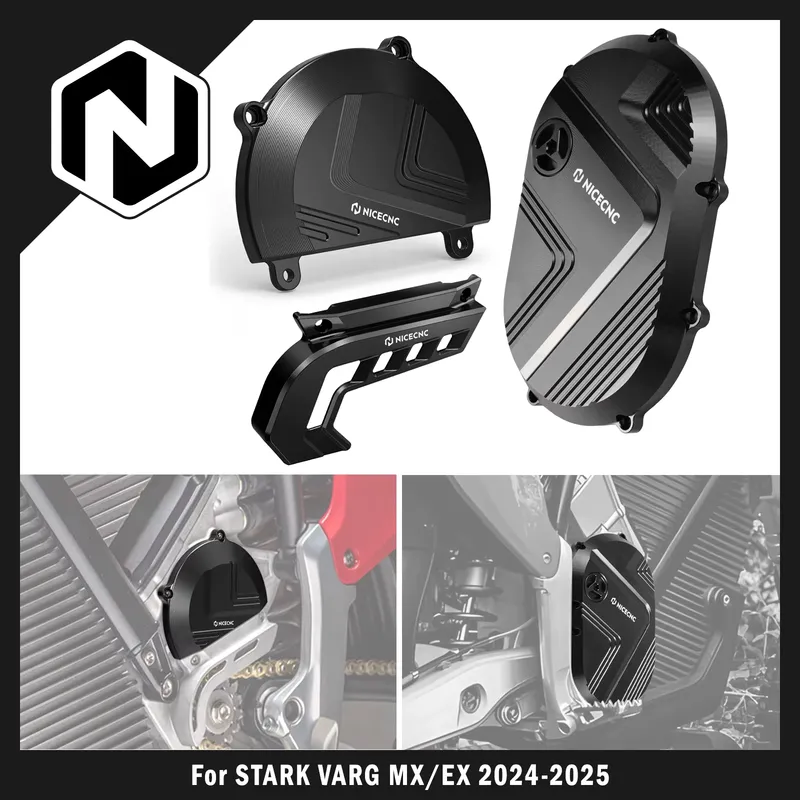 Nicecnc Protetor Motor e Corrente para Stark Varg 2024