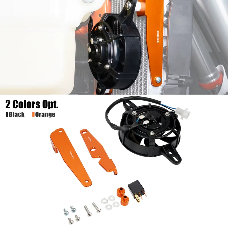 Nicecnc Ventilador Radiador Elétrico KTM EXC 2017-2023