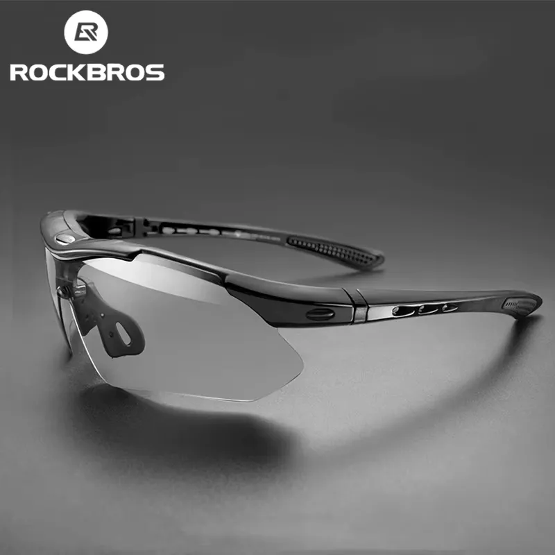 Rockbros Óculos Fotocromático Ciclismo UV400