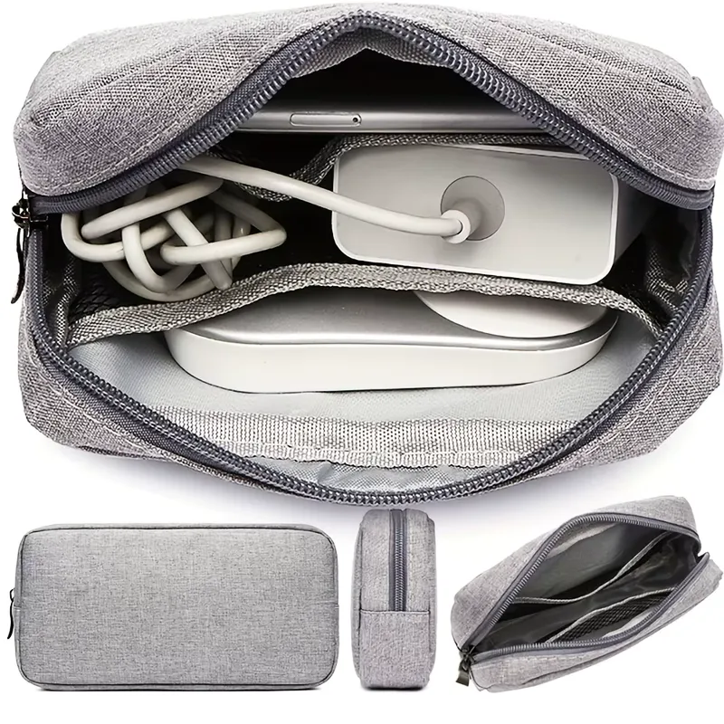Organizador de Cabos para Bolsa de Viagem – Compacto e Prático