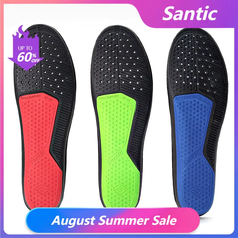 Palmilhas Santic para Ciclismo com Suporte de Arco