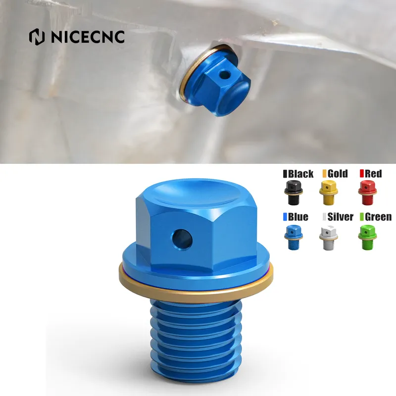 Nicecnc Parafuso Drenagem Óleo Magnético M12x1.5