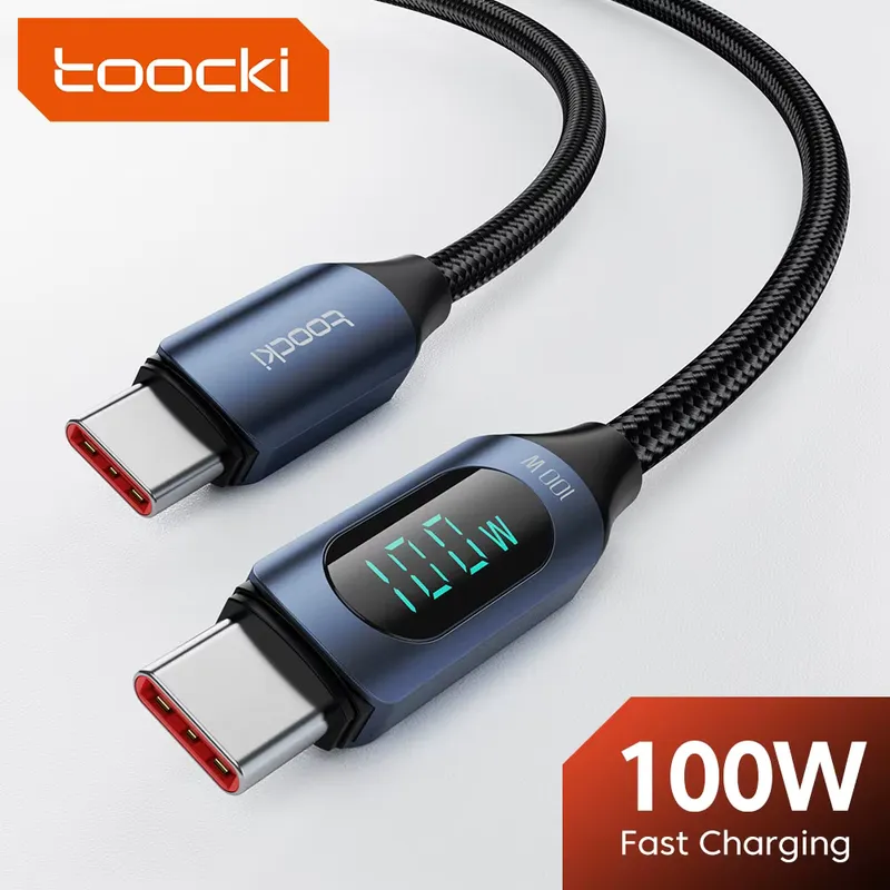 POCO Cabo Tipo C para USB-C 100W PD - Carregamento Rápido