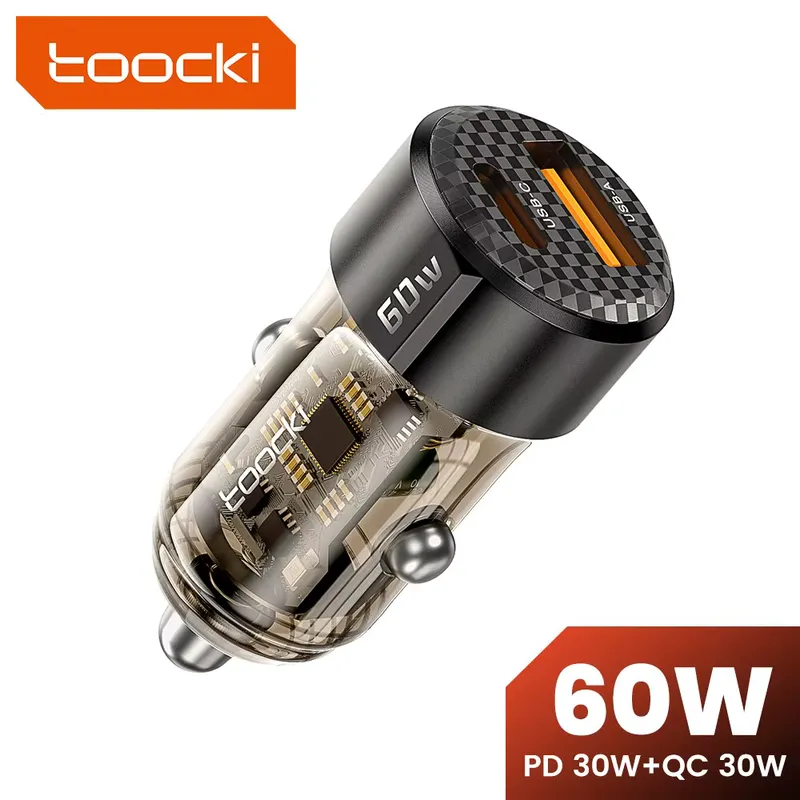 POCO Carregador Veicular 60W com Carga Rápida PD