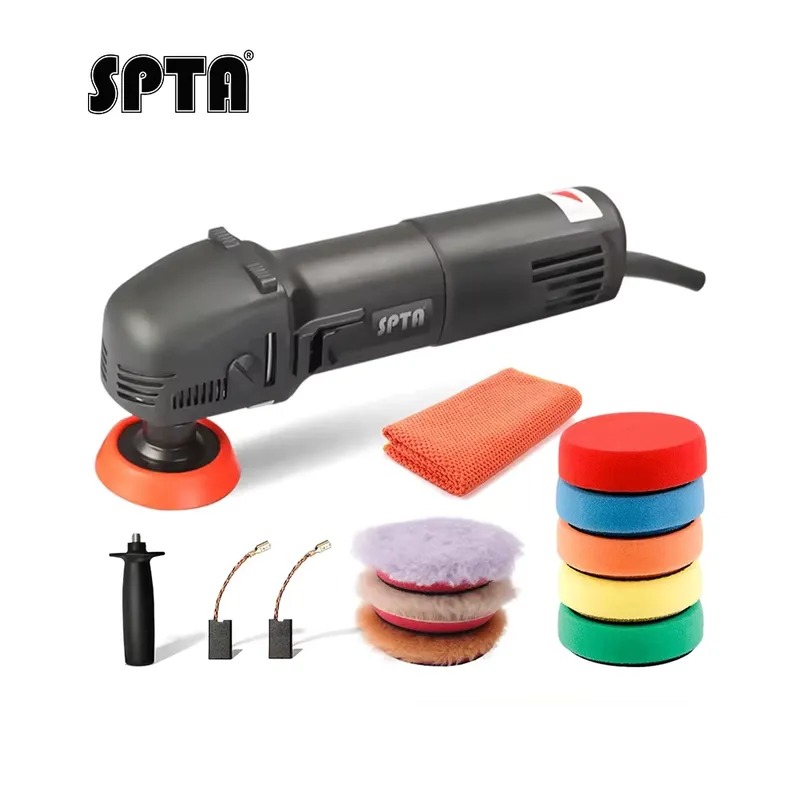 SPTA Polidor Rotativo Mini com 8 Acessórios para Auto