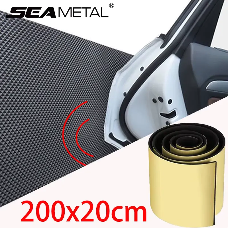 SEAMETAL Protetor de Porta Garagem 200x20cm Borracha