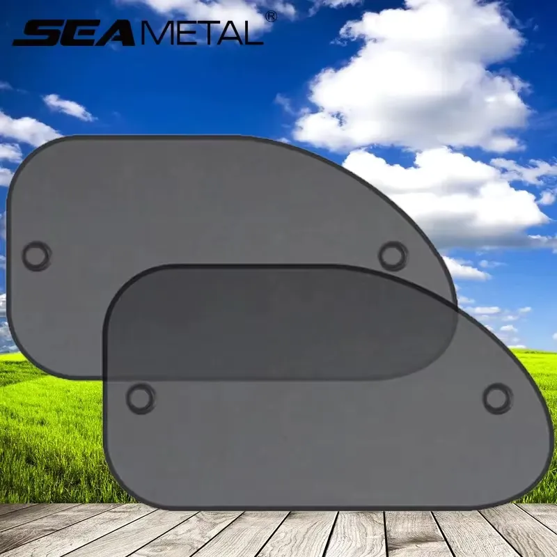 SEAMETAL Protetor Solar Carro 2 Peças Cortina UV