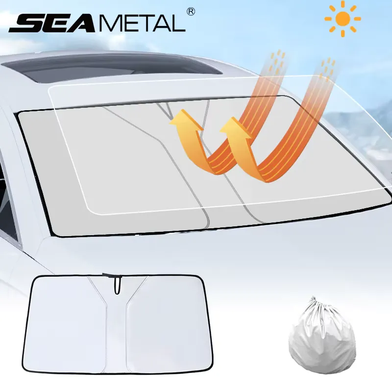 SEAMETAL Protetor Solar Pára-brisa Carro | Viseira Térmica