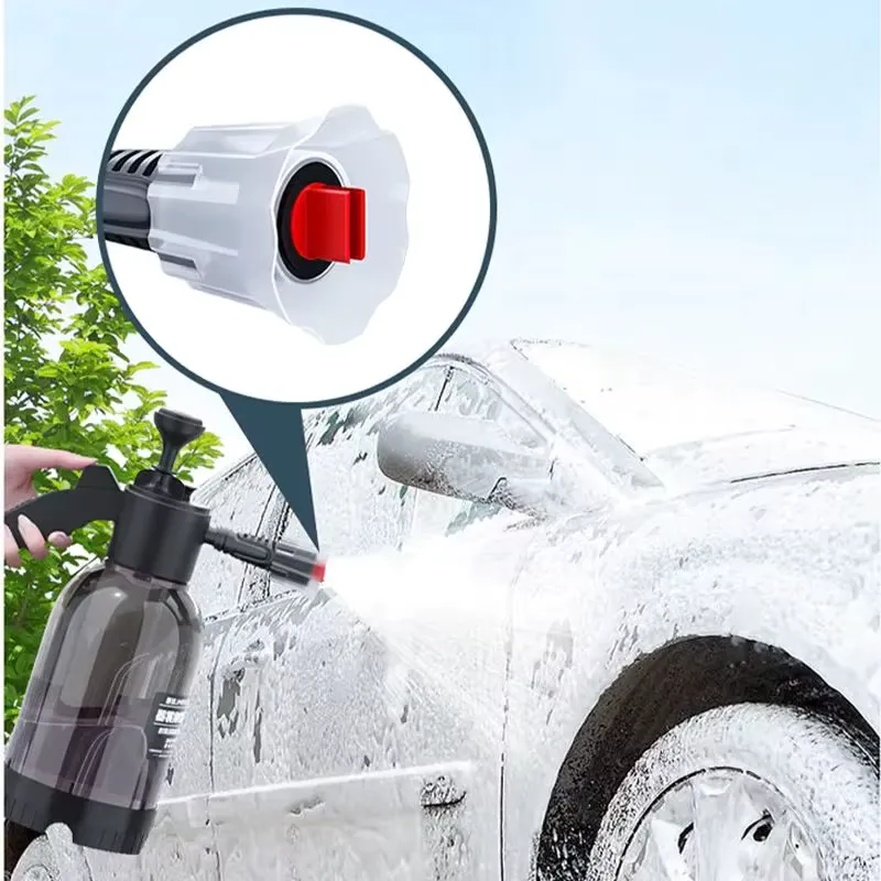 SEAMETAL Pulverizador 2L Pressão Manual Limpeza Casa Carro