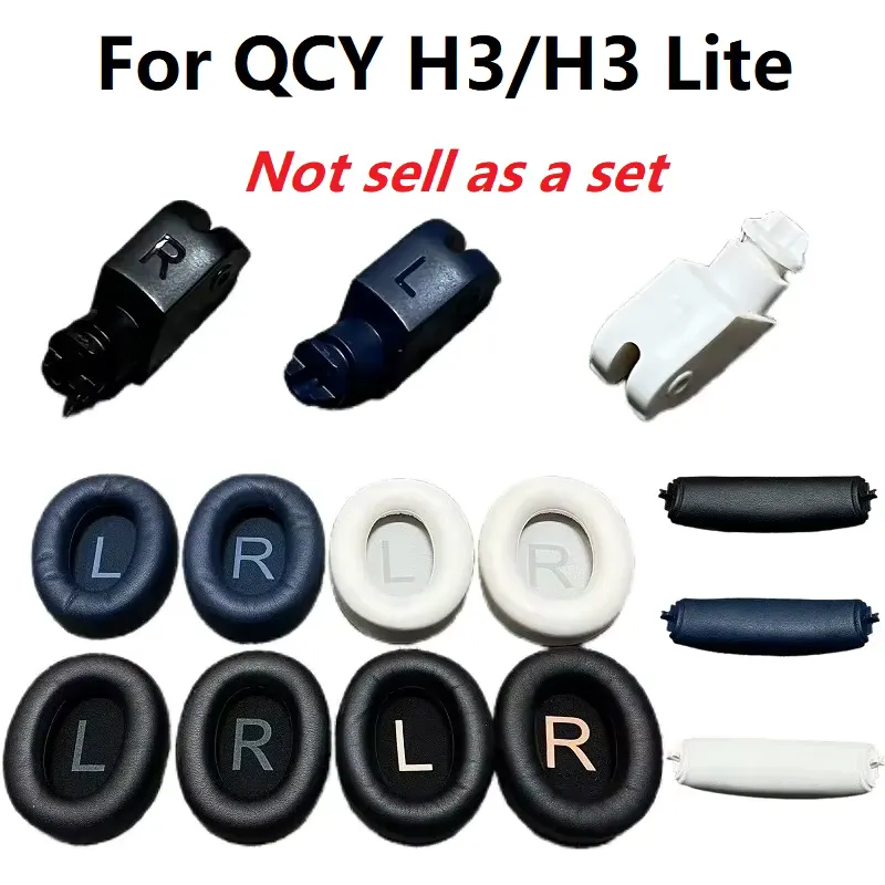 QCY H3 - Kit Peças de Reposição para Fones de Ouvido